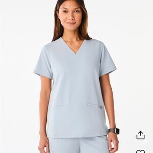 Figs Open Skies Casma Top